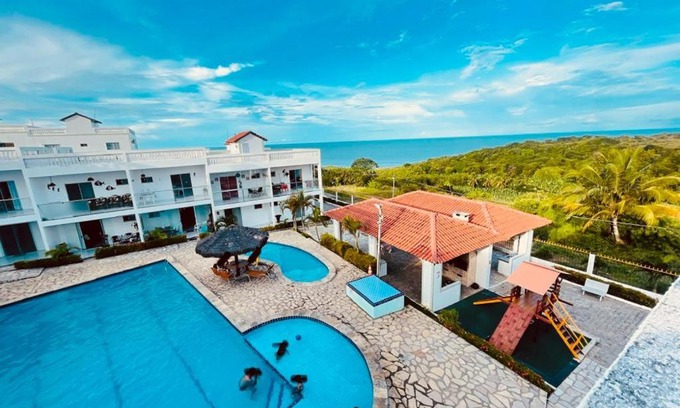 Conde Apartment | Ocean View Retreat at Apto Vista Mar - Jacumã