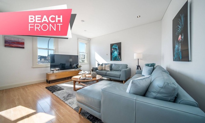 Henley Beach Apartment | Aqua by the Sea - 1BR, Beachfront, Pool & Gym
