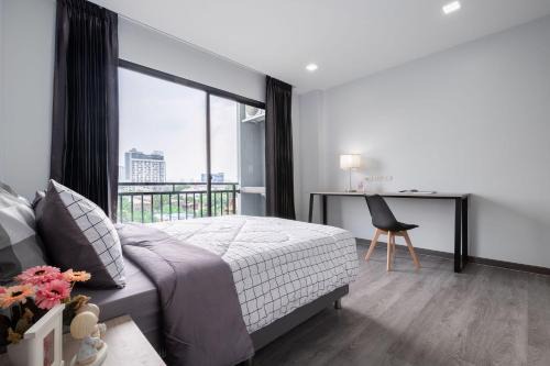 Bang Kho Apartment | Modern Aqua Residences: Ideal Stay Near Wutthakat Station