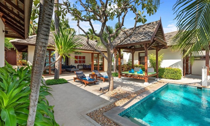 Choeng Mon Villa | Ocean-View Pool Villa Steps from the Beach Retreat