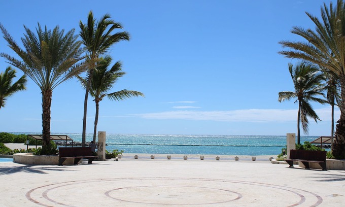 Punta Cana Apartment | Oceanfront Aquamarina Beachfront Condominium with Pool & Spa