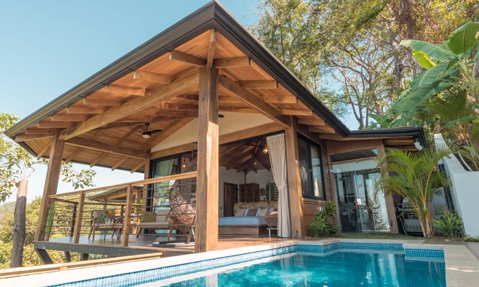 Carmen Resort | Relaxing Aquamarine Studio Villa with Pool & Ocean View