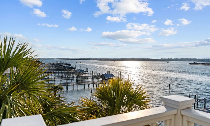 South End House | Oceanfront Aquarium #159 Home with Private Dock & Views