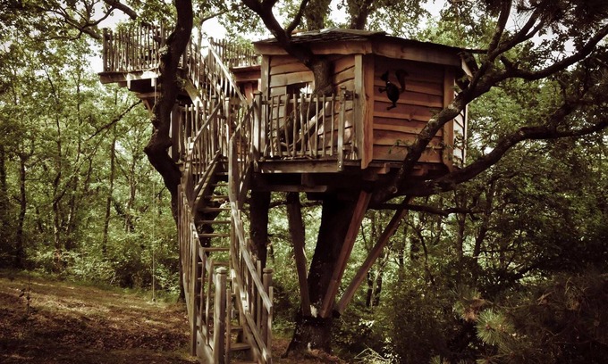 Peyrissas House | Experience ARBRAKABANE: Unique Huts and Caravans Await