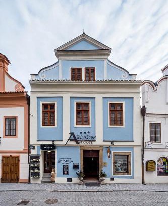 Cesky Krumlov Hotel | Arcadie Hotel & Apartments: Family-Friendly Retreat Rated 9.1