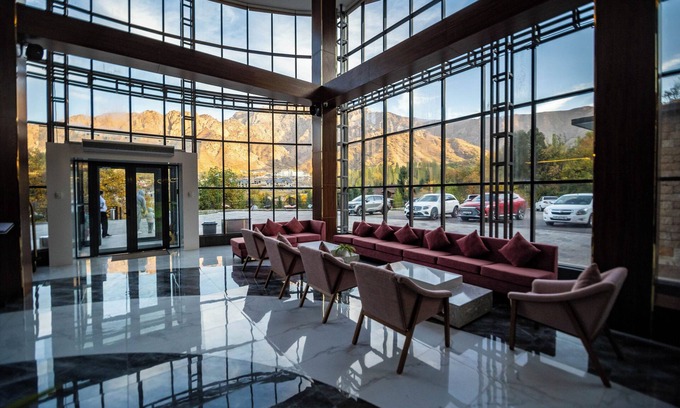 Uzbekistan Hotel | Discover ARCHAZOR Mountain Resort: Rated 9.8 with Pool & Spa