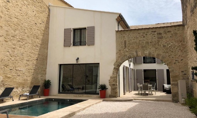 Pezenas Villa | Experience ARCHE DE PEZENAS: 4-Star Retreat with Pool