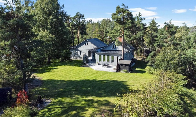 Saltsjo Boo Villa | Exceptional Archipelago House Near Stockholm with Ocean Views