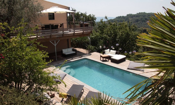 Chateauneuf-Grasse Villa | Stunning Le Figuier House with Private Pool & Panoramic Views