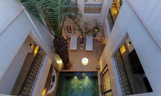 Mouassine House | Architect-designed Riad close to the Secret Garden, for rent as a whole with private pool