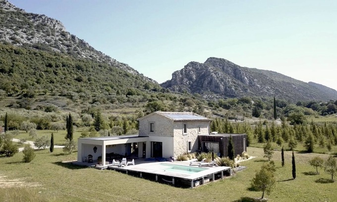La Cadiere-et-Cambo House | Architect House Retreat Near Cévennes with Private Pool