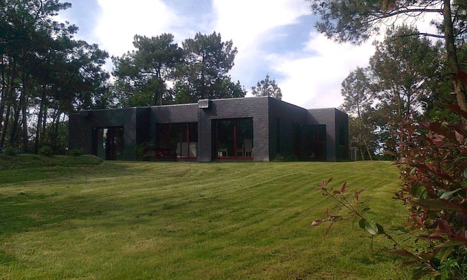 Baden House | Riverside Retreat with Pool and Spa in Pine Forest Oasis