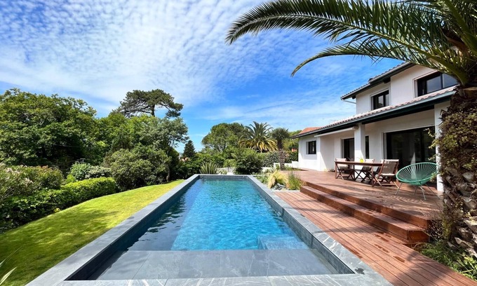 Anglet House | Architect Villa in Anglet Biarritz with Private Pool & Ocean View