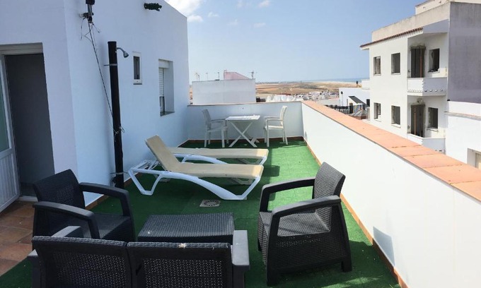 Conil de la Frontera City Center Apartment | Family-Friendly Retreat at Arco - Virgen Apartamentos