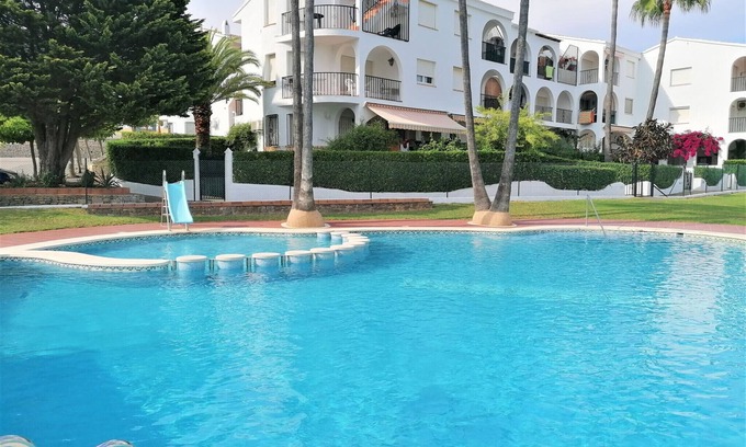 Peniscola Apartment | Visit Arcos: Pet-Friendly Haven with Pool and Spa