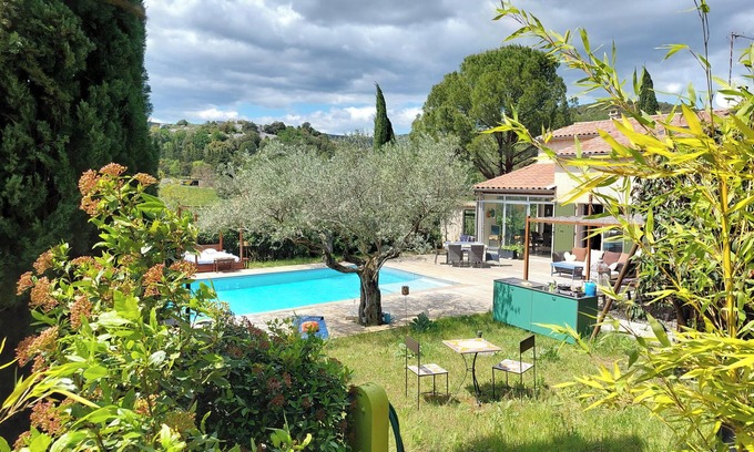 Lagorce House | Ardeche Oasis Maison Entre Oliviers et Vignes Dans un Parc Naturel Protégé