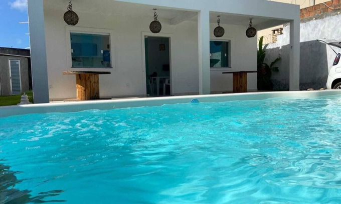 Diogo House | Pet-Friendly Arembepe House with Pool and Kitchen Access