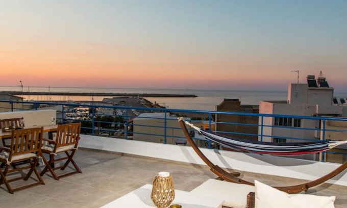 Rethymno Apartment | Inviting Areti Seaview Residence - Pet-Friendly Comfort