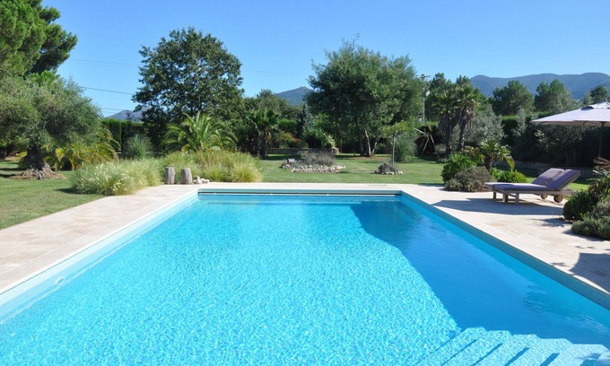 Saint-Andre Villa | Elegant Villa with Pool and Ocean View Near Argeles Beach