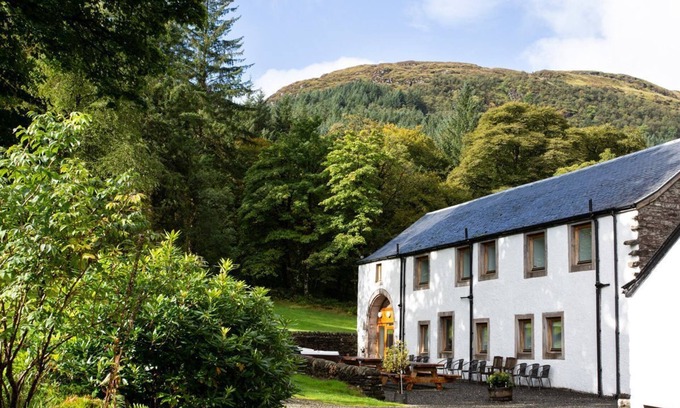 Colintraive Villa | Argyll Barn: Spacious 7-Bedroom Villa with Pool & Hot Tub