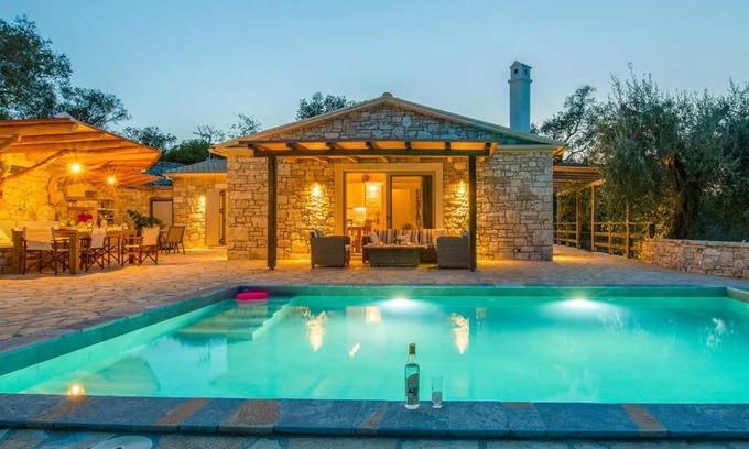 Paxos Villa | Experience Aristea Villa: 4-Star Retreat with Pool & Breakfast