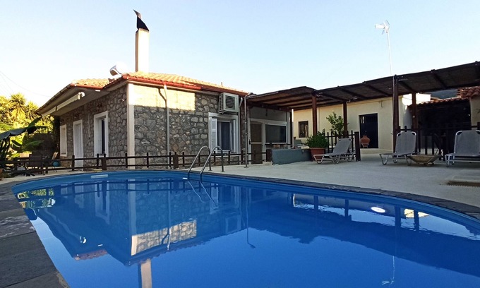 Palaia Epidavros Villa | Accessible Villa Armonia with Pool and Ocean Views