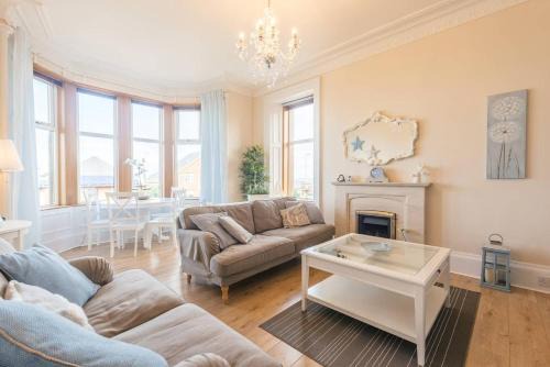 Prestwick Apartment | Experience Arran View: Family-Friendly 4-Star Retreat