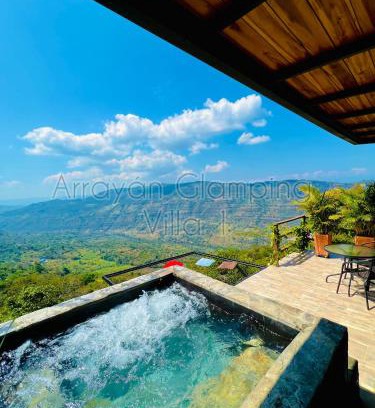 San Gil Villa | Explore Arrayán Glamping: Pet-Friendly Retreat with Pool