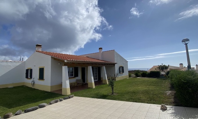 Aljezur Villa | Unwind at Arrifana Beach Break with Ocean Views & Spa