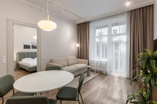 Centrs Apartment | Art Noveau Quarter apartment with Patio