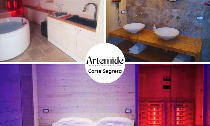 San Cipriano Picentino Apartment | Indulge at ARTEMIDE "Corte Segreta" B&B with Spa & Hot Tub