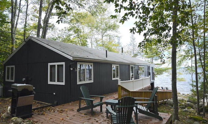 Standish House | Discover Artist's Haven: Sunset Views at Frye Island!