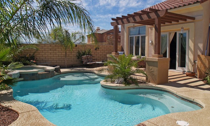 Lake Las Vegas House | Private Pool Retreat with Hot Spa & High Guest Ratings