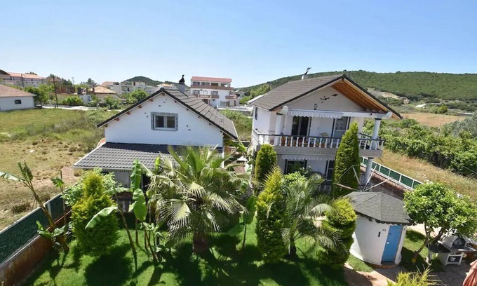 Ammoudia Condo | Aspri Villa Apartment 1: Steps to Beach with Ocean Views