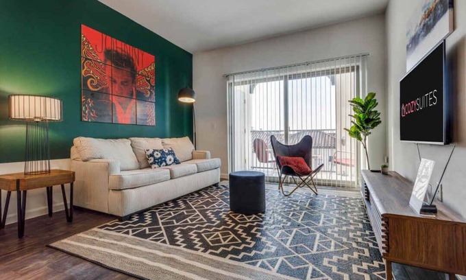 McNeil Apartment | CozySuites on I-35: Pool, Spa & Family-Friendly Amenities