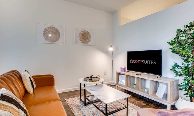 McNeil Apartment | Inviting CozySuites on I-35 with Pool and Hot Tub