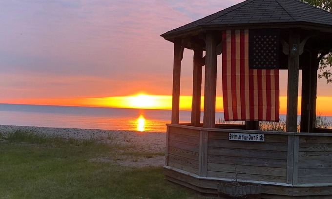 Lakeport House | Family-Friendly Home with Beach & Sunrise Views at Lake Huron