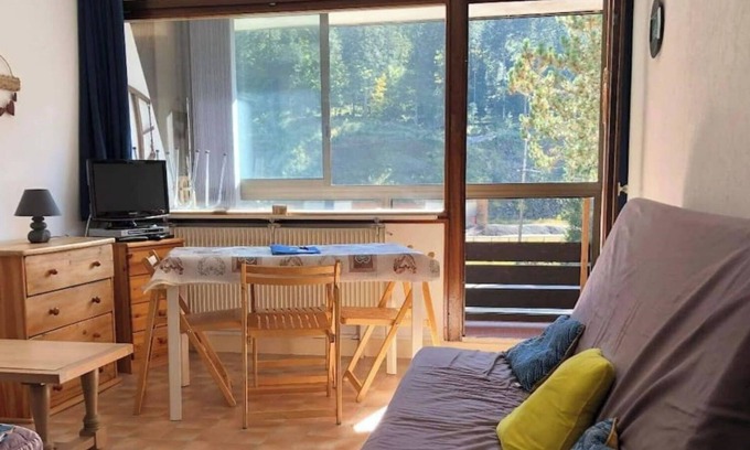 La Bresse Apartment | Nature Retreat: Cozy Studio Near Scenic Hiking Trails