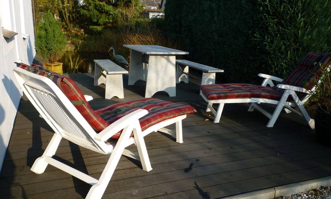 Quickborn House | Discover Comfort Near Hamburg with Pool and Garden Views
