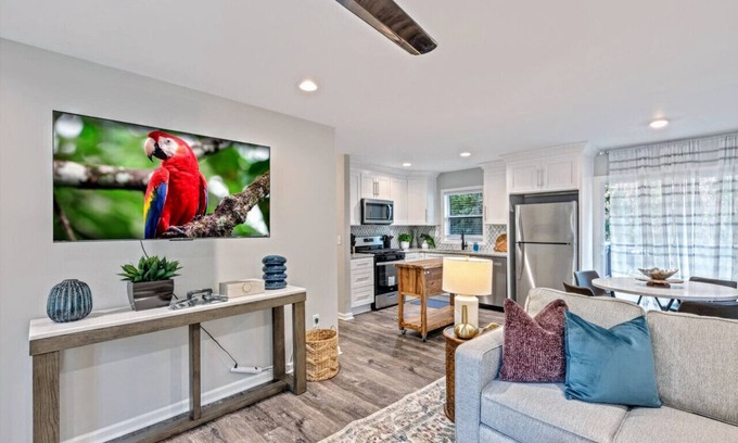 Powder Springs House | Pet-Friendly Ranch with Level Yard and Exceptional Reviews