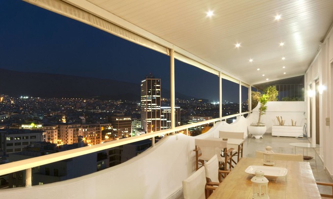 Ampelokipoi Apartment | Experience Athens 360° Penthouse with Panoramic City Views