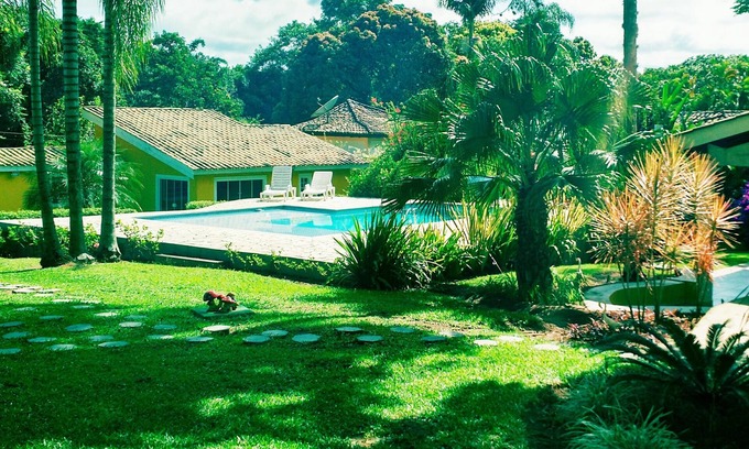 Usina House | Exceptional Atibaia Green Space: Family-Friendly Retreat