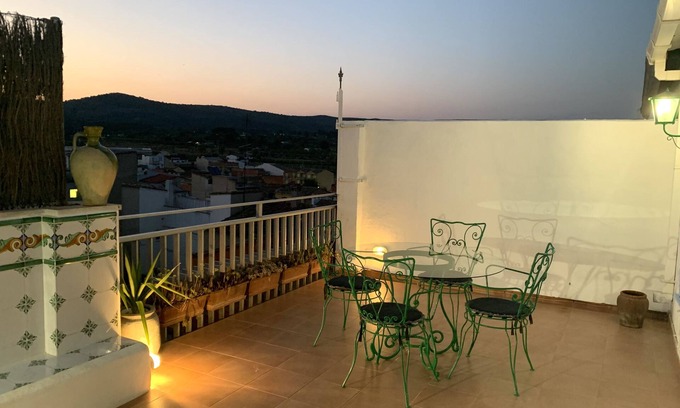 L'Olleria Apartment | Scenic Atico con Vistas in Olleria with Spa & Breakfast