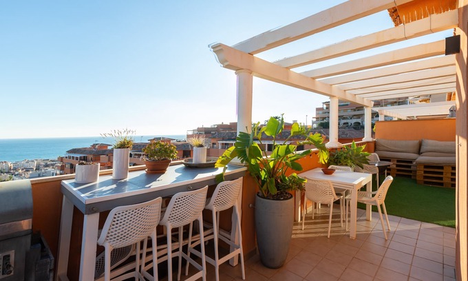 Rincon de la Victoria House | Experience ATICO GRAN SOL: Penthouse with Ocean Views