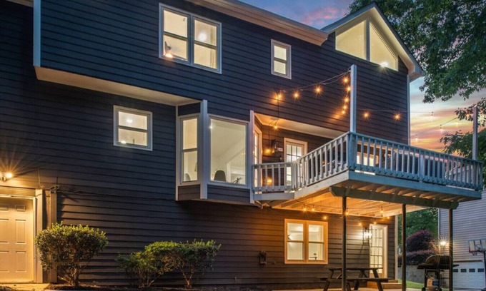 Decatur House | Inviting Atlanta Chateau with Game Room and Spa Amenities