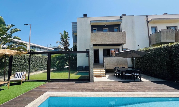 Canidelo House | Oceanfront Escape at Atlantic House with Private Pool