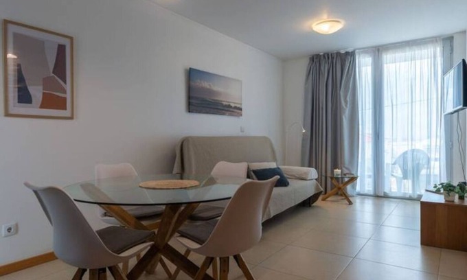 Sagres Apartment | Scenic Atlantic Sagres T1 with Sea View & Spa Amenities