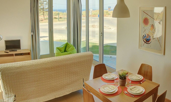 Sagres Apartment | Atlantic Sagres T2 with Serene Sea Views and Spa Access