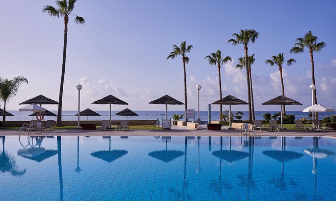 Potamos tis Germasogeias Resort | Relax at Atlantica Miramare Beach: 4-Star Spa & Pool Haven