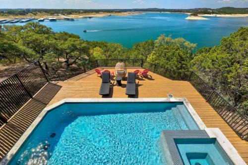 Volente House | Escape to Atlantis on Lake Travis: Pool, Hot Tub & Dock
